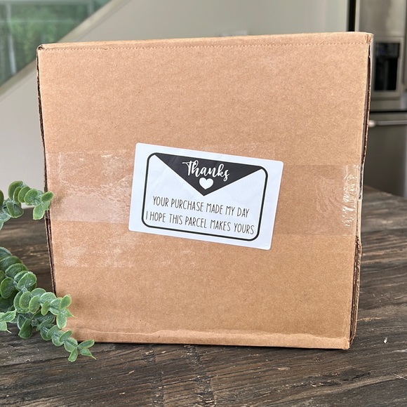 📦3/$20 - UGLY BOX 25 Custom shipping stickers -  made my day 2.5x4” - Picture 2 of 5